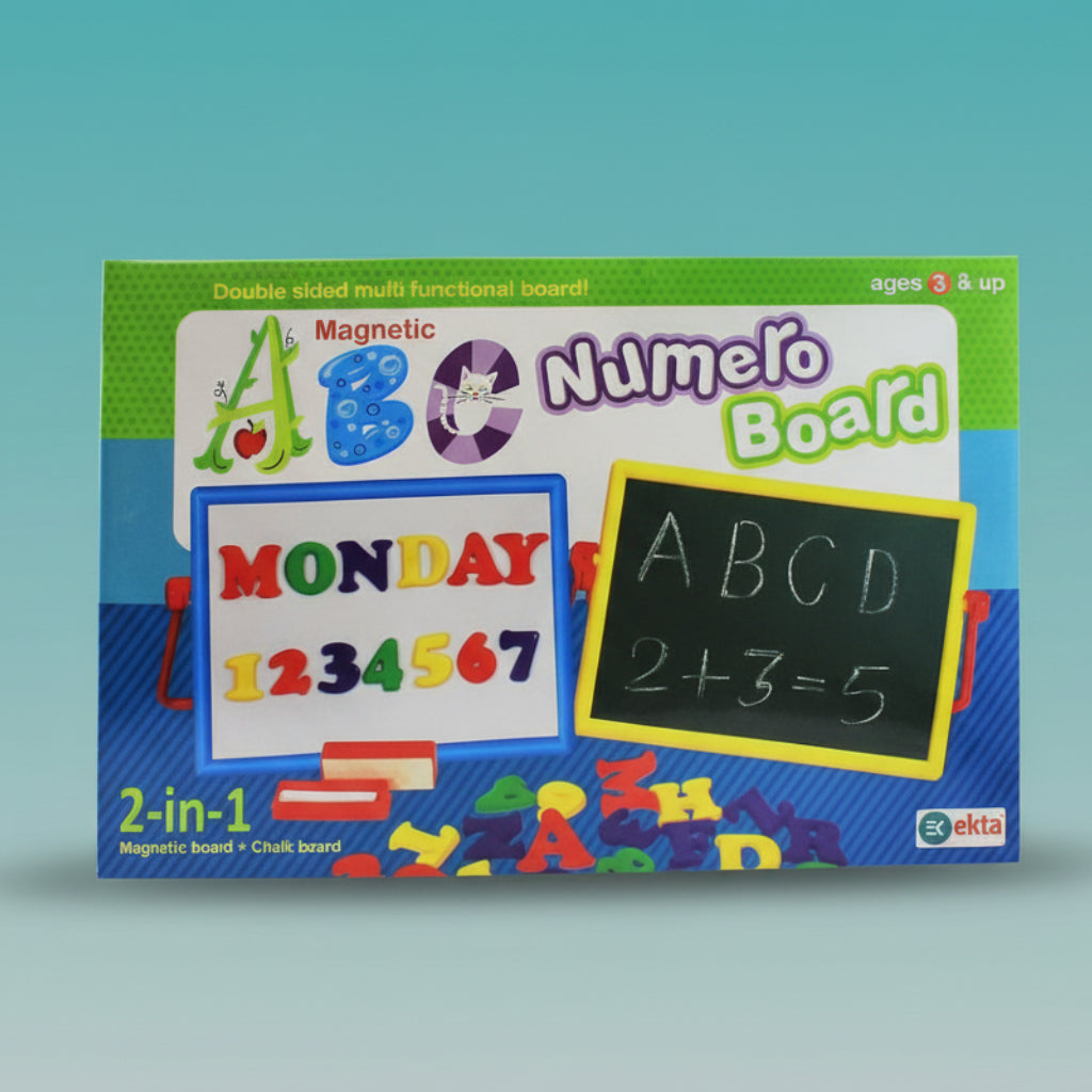 Magnetic Number Board Ekta by Gifthubmart