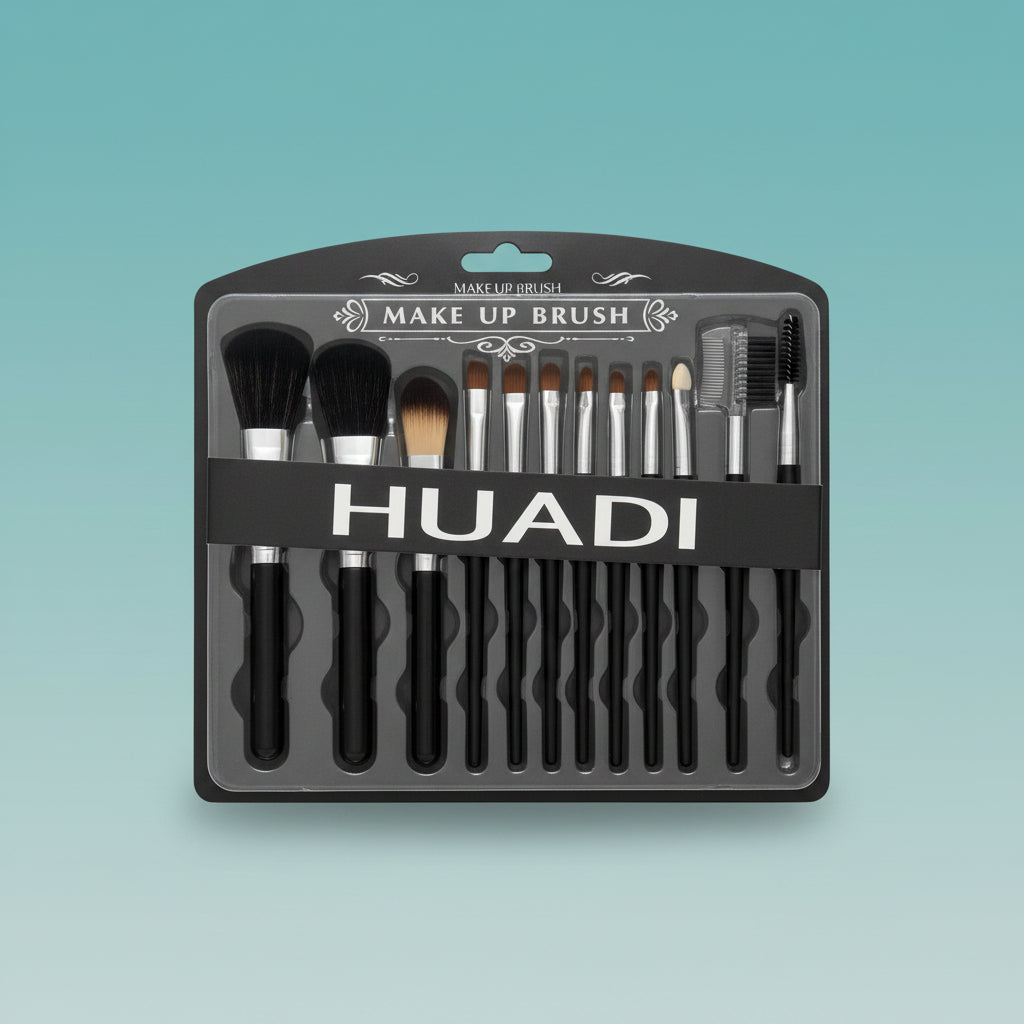 Makeup Brush Set 12 Pcs Huadi by Gifthubmart