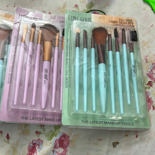 Makeup Brush Set 8 Pcs by Gifthubmart