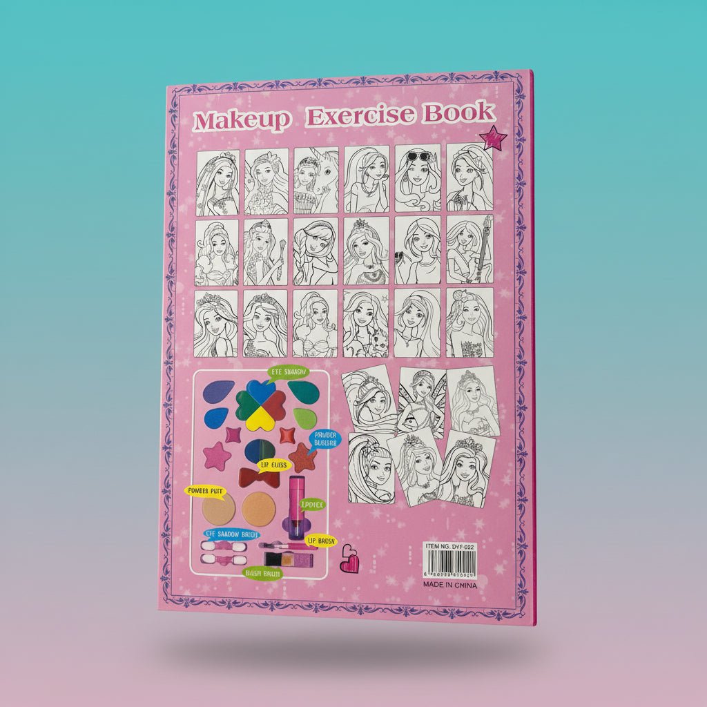 Makeup Exercises Book 5+ by Gift Hub Mart