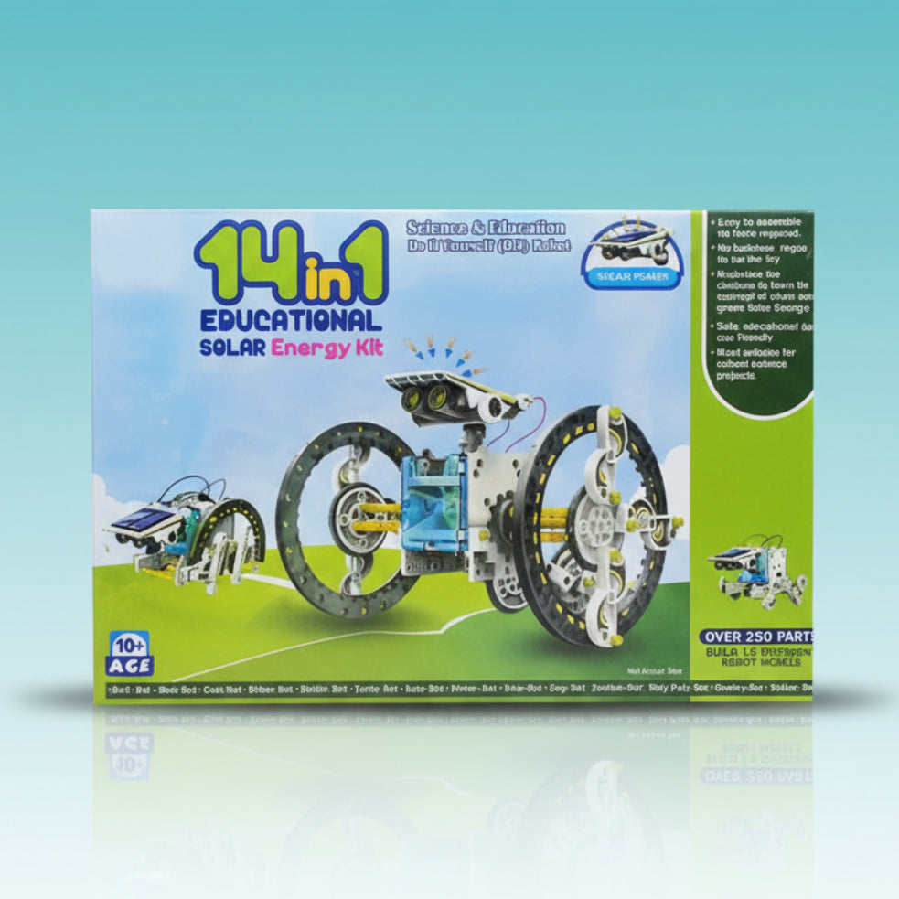 Manku 14 in 1 Educational Solar Energy Kit 10+Yrs by Gift Hub Mart