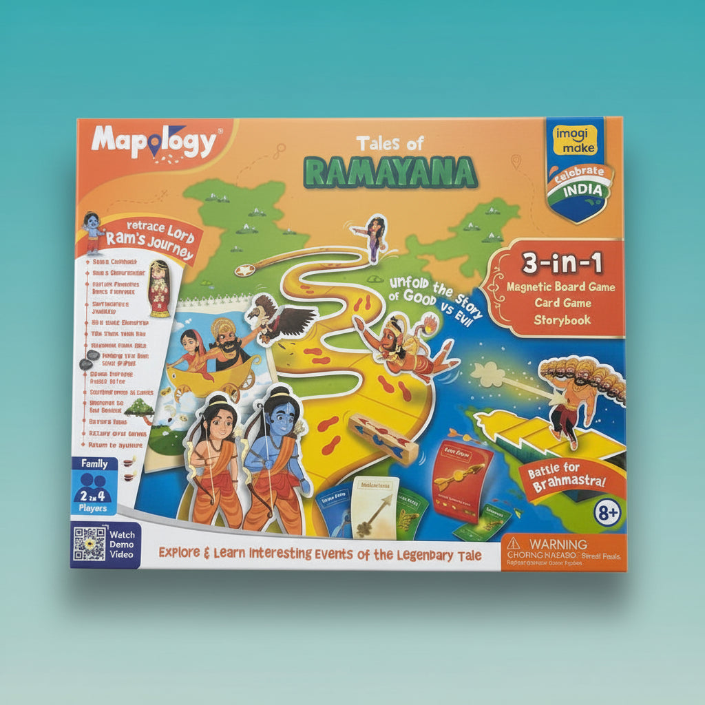 Mapology - Ramayana (3 in 1) 8+ by Gift Hub Mart