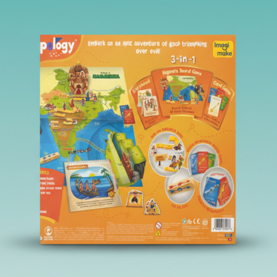Mapology - Ramayana (3 in 1) 8+ by Gift Hub Mart