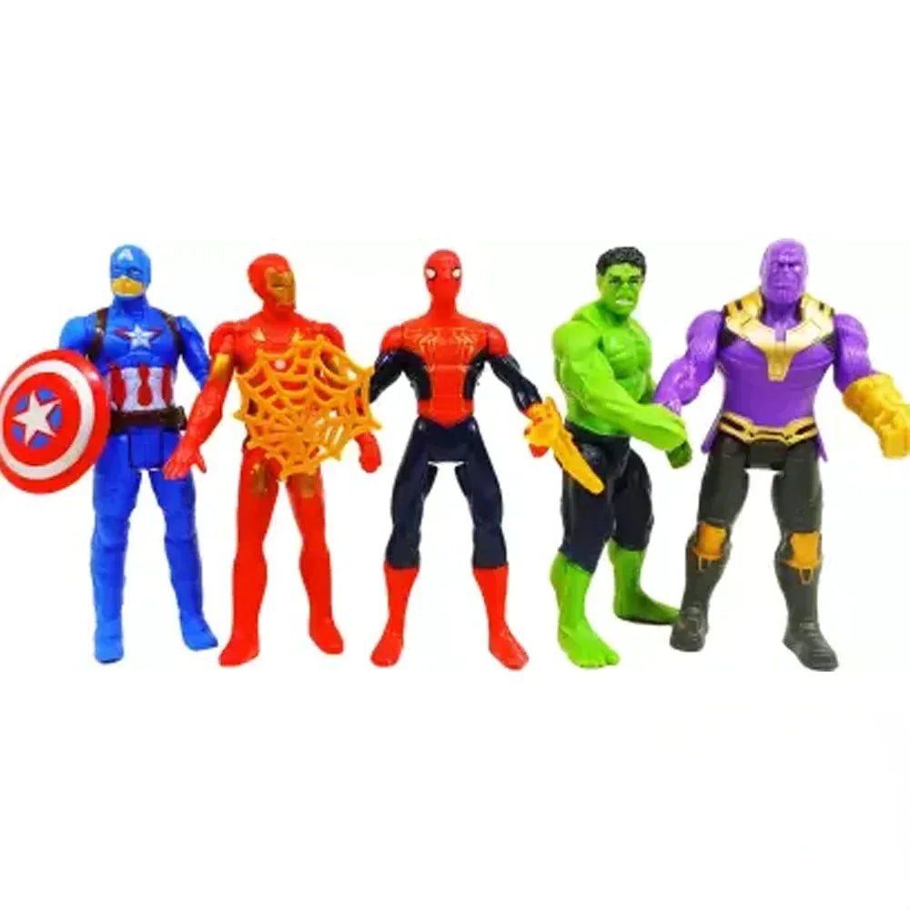 Marvel Avengers End Game Set Of 5 by Gifthubmart