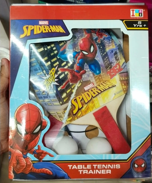 MARVEL SPIDERMAN TABLE TENNIS TRAINNER BLISTER by Gifthubmart