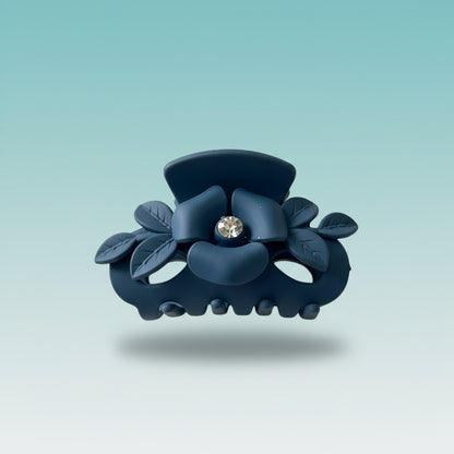 Matte Flower With Stone Clutcher- Medium by Gift Hub Mart