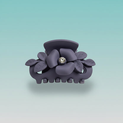 Matte Flower With Stone Clutcher- Medium by Gift Hub Mart