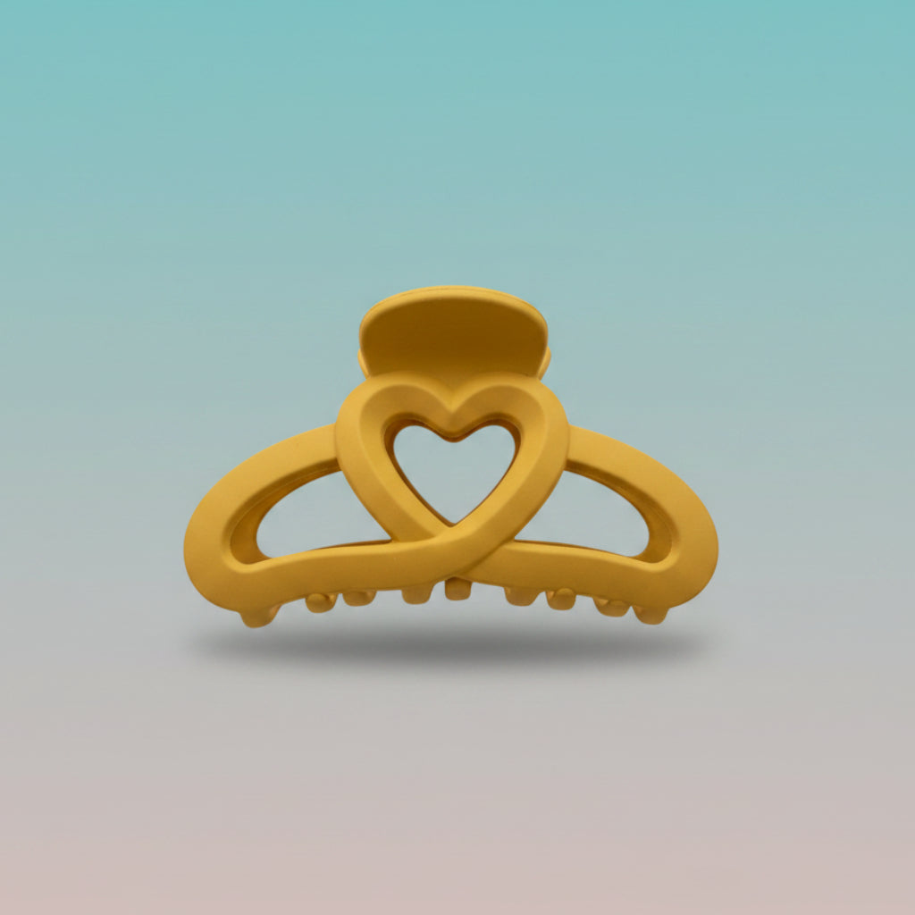 Matte Heart Clutcher Medium by Gift Hub Mart