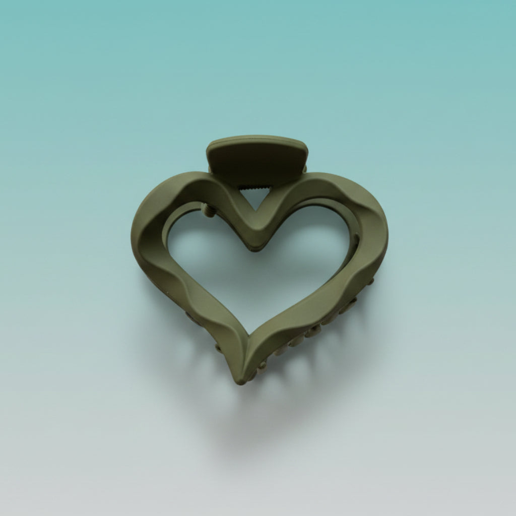 Matte Heart Clutcher Medium by Gift Hub Mart