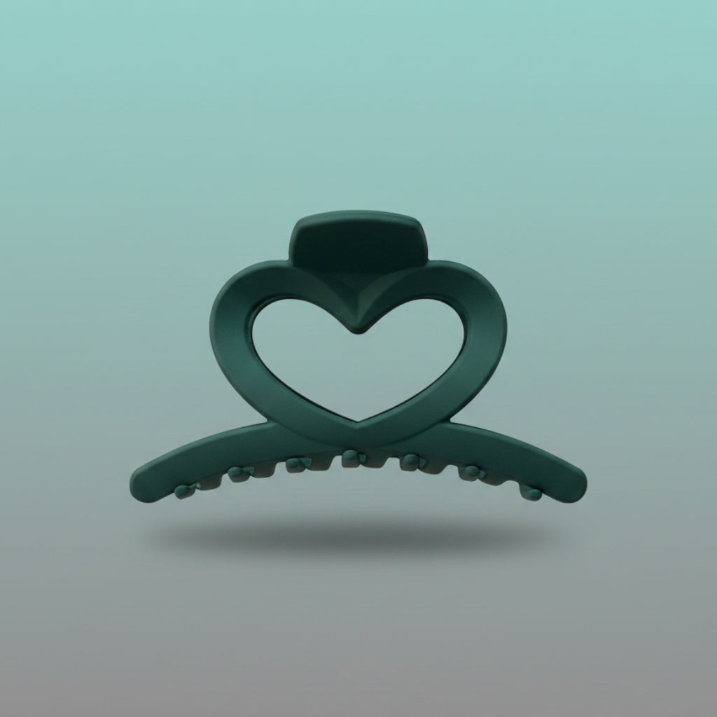 Matte Heart Clutcher Medium by Gift Hub Mart