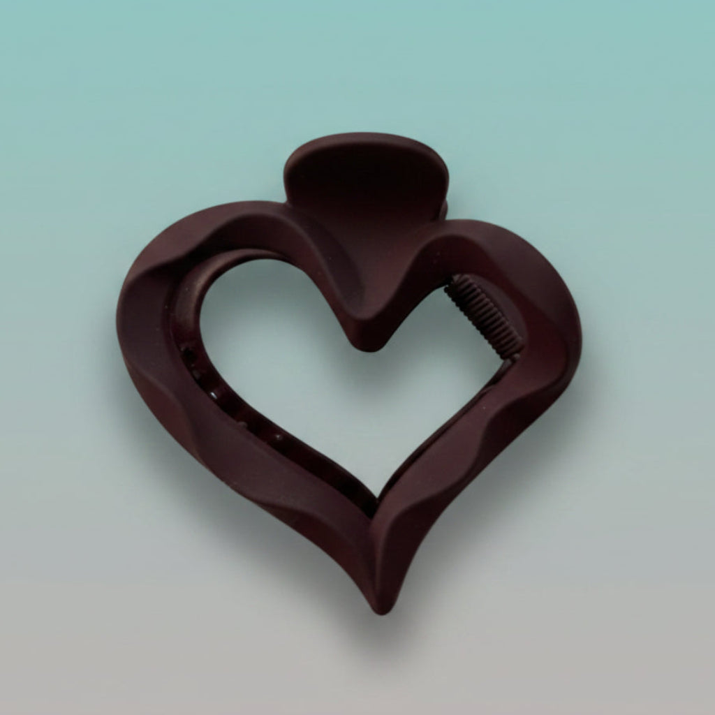 Matte Heart Clutcher Medium by Gift Hub Mart
