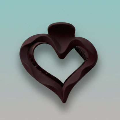 Matte Heart Clutcher Medium by Gift Hub Mart