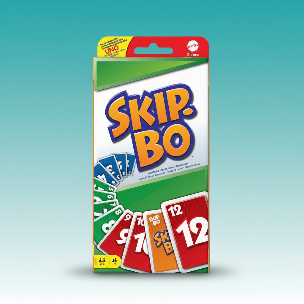 Mattel SKIP BO Card Game by Gifthubmart