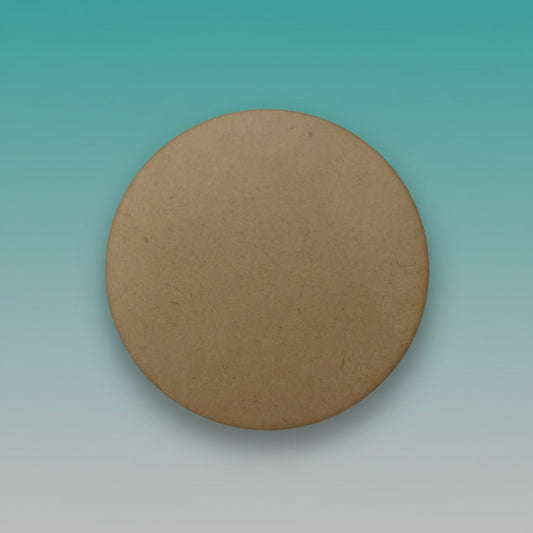 MDF Coaster Round- 4 Inch, 2MM 4Pcs Set by Gifthubmart