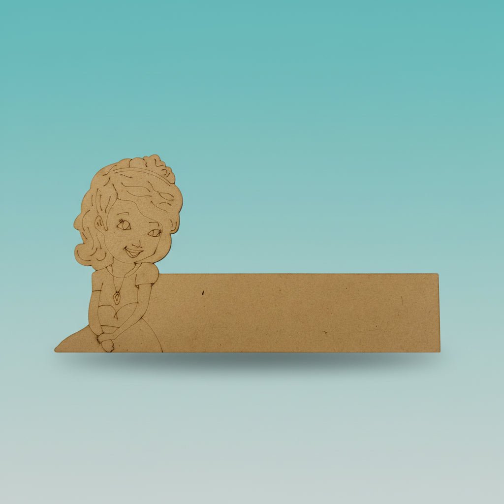 MDF Cutout Princess DIY by Gift Hub Mart