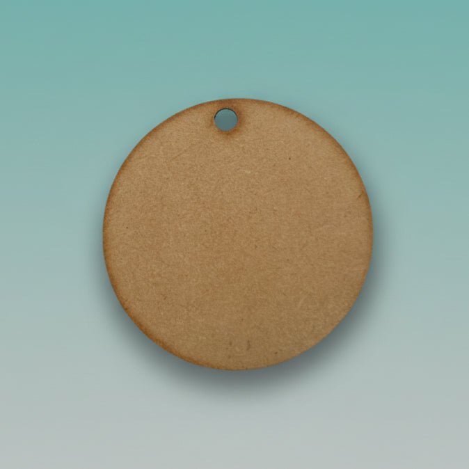 MDF Painting Round - Plain Wall Hanging by Gift Hub Mart