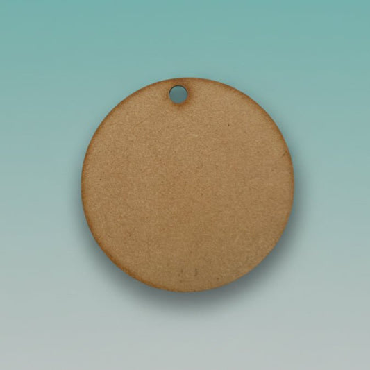 MDF Painting Round - Plain Wall Hanging by Gift Hub Mart