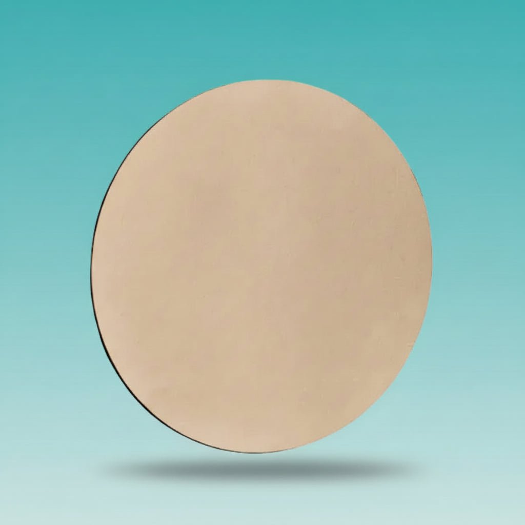 MDF Plate Round 10X10 4MM by Gifthubmart
