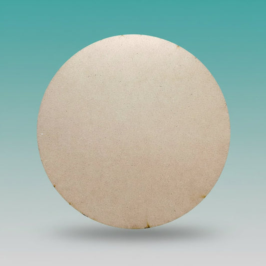 MDF Plate Round 12X12 4MM by Gifthubmart