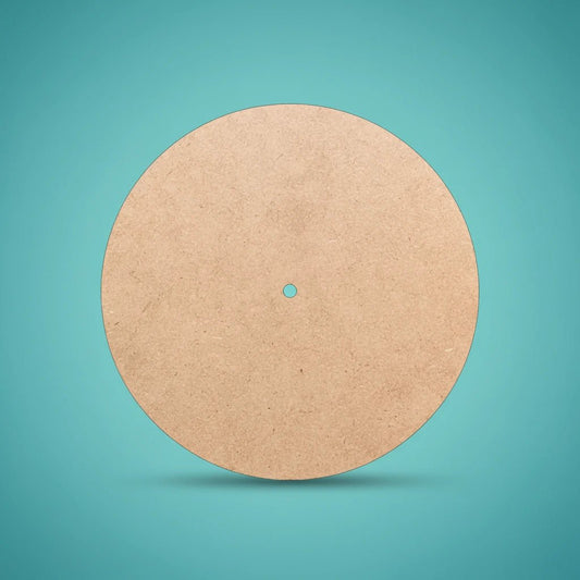 MDF Plate Round Clock 16”- 4 mm by Gift Hub Mart