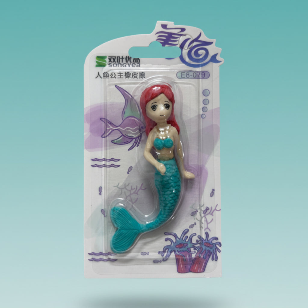 Mermaid Eraser by Gift Hub Mart