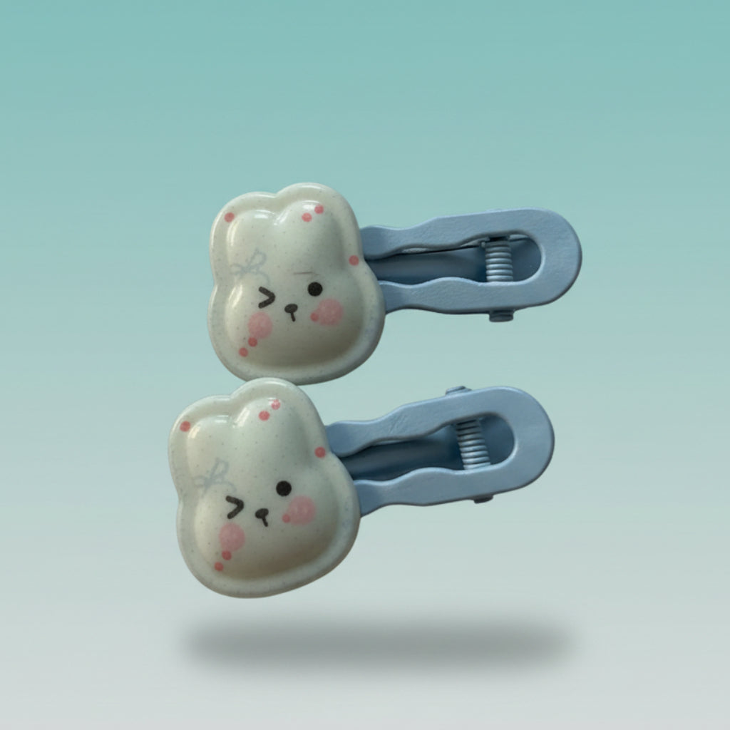 Miffy Metal Hair Clip Set Of 2 by Gift Hub Mart