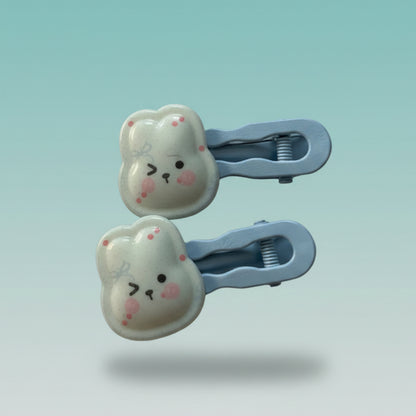 Miffy Metal Hair Clip Set Of 2 by Gift Hub Mart