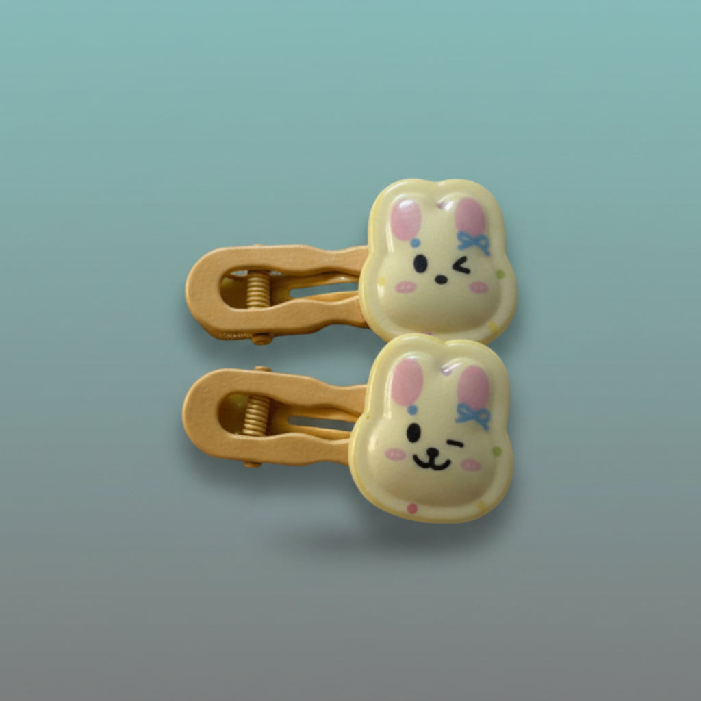 Miffy Metal Hair Clip Set Of 2 by Gift Hub Mart