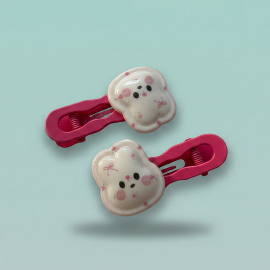 Miffy Metal Hair Clip Set Of 2 by Gift Hub Mart
