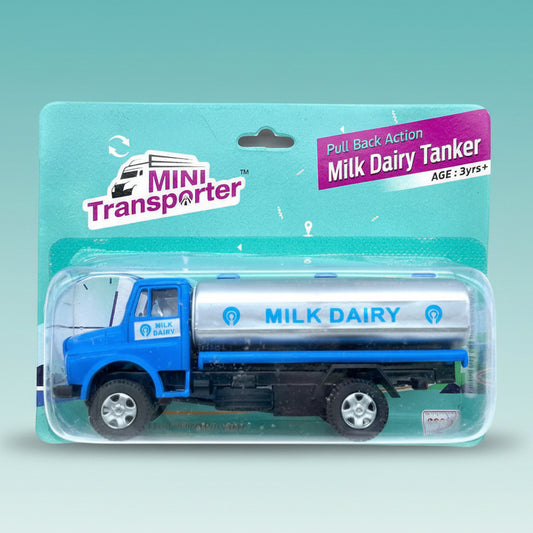 Milk Dairy Tanker Pull Back 3+ Centy by Centy