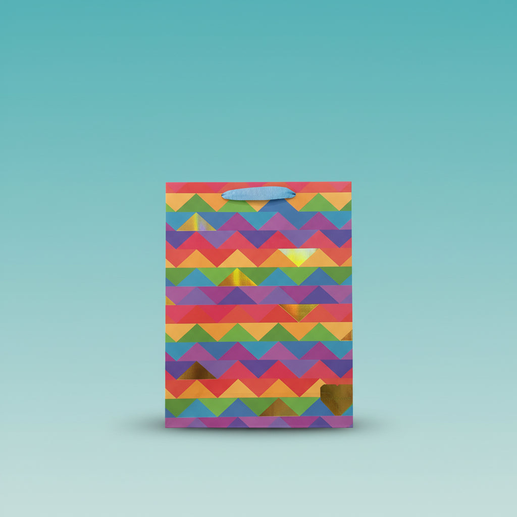 Mix Design Paper Bag by Gift Hub Mart