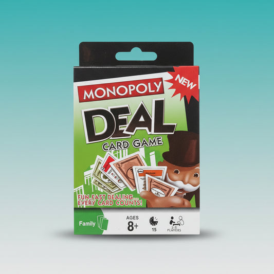 Monopoly Deal Card Game 8+ by Gift Hub Mart