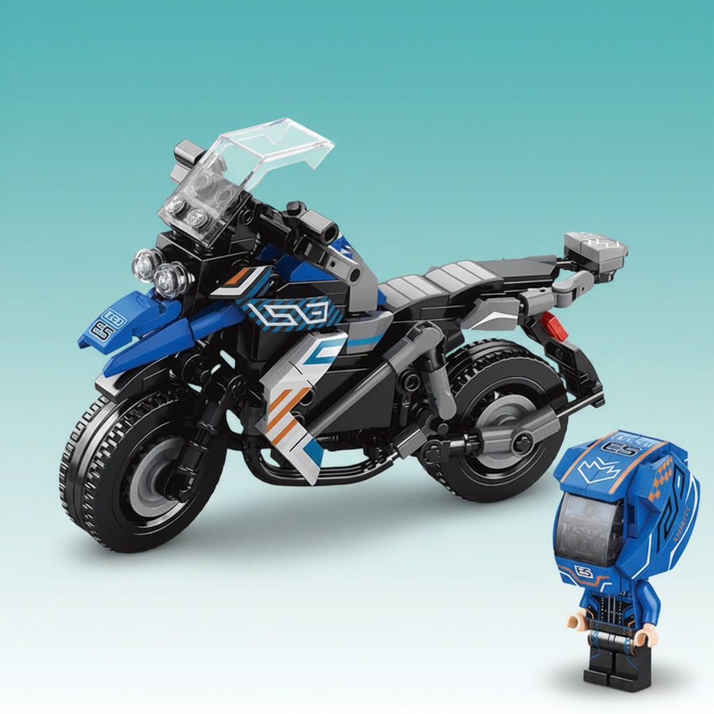 Motorcraft Urban X Bike Building Blocks 6+ by Gift Hub Mart