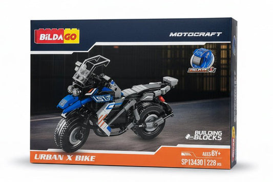 Motorcraft Urban X Bike Building Blocks 6+ by Gift Hub Mart