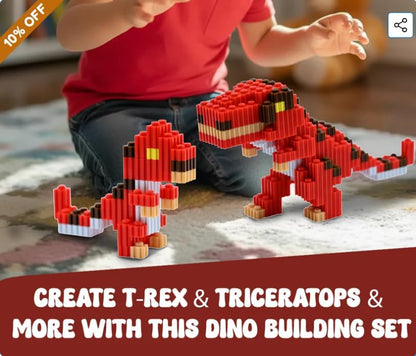 Mr Blix Jurassic Edition 410 Pcs 6+ by Gift Hub Mart