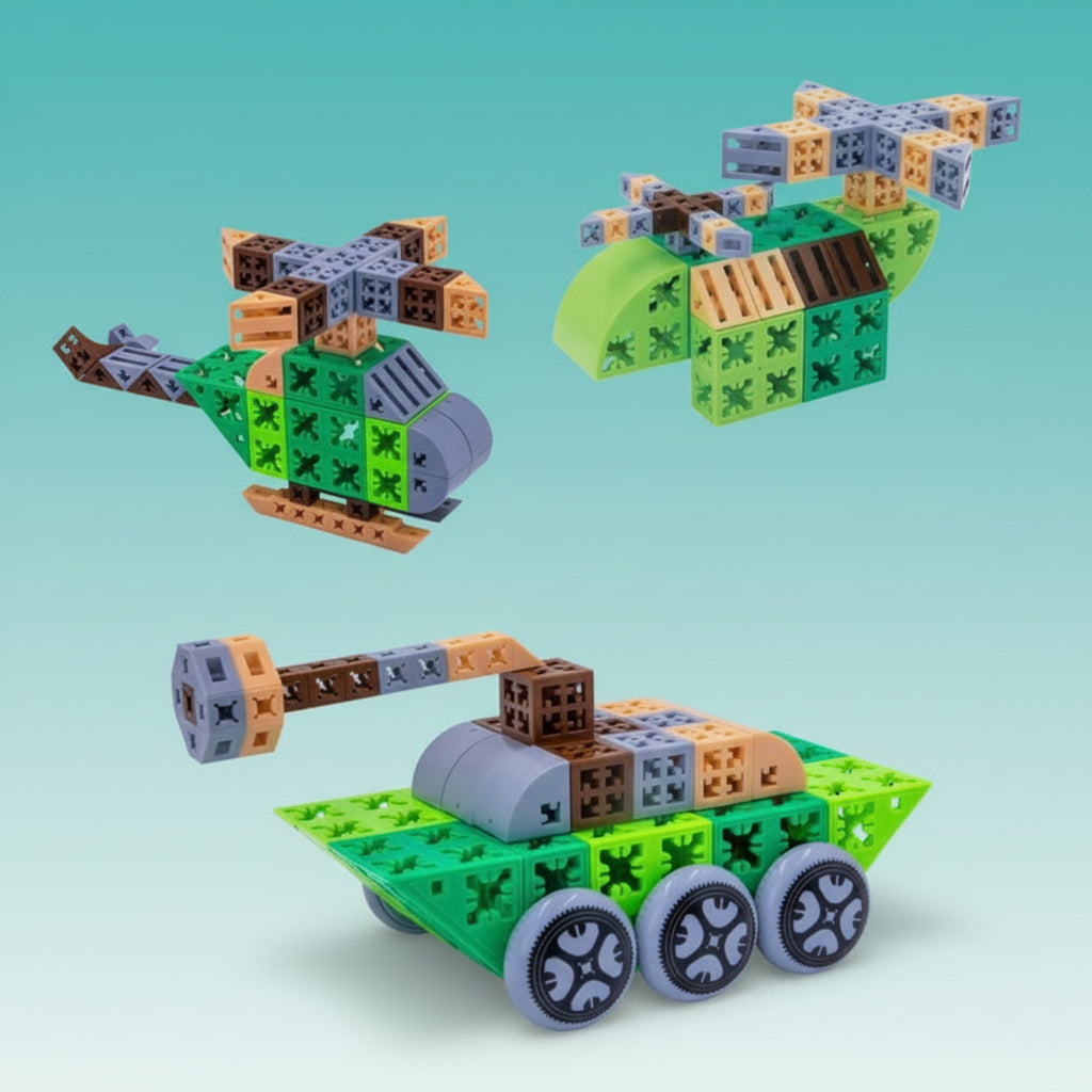 Mr Fix 95 Pcs Blocks- 5+ by Gift Hub Mart