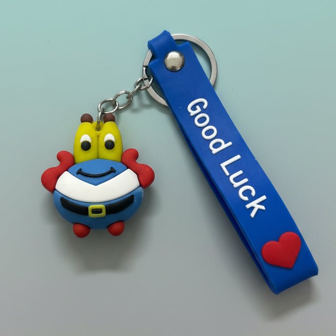 Mr. Krabs Keychain- Good Luck