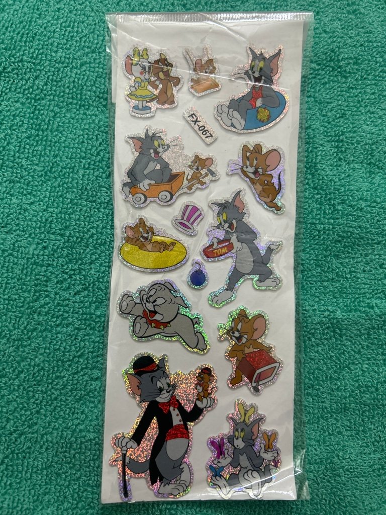 MRP10 Sticker- Tom & Jerry by Gift Hub Mart
