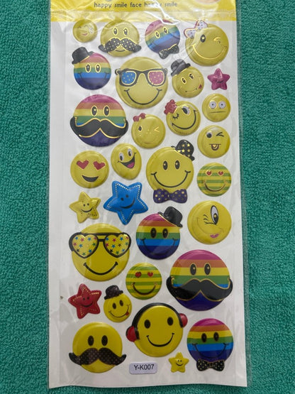 MRP40 Smiley Stickers by Gift Hub Mart