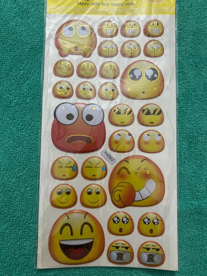 MRP40 Smiley Stickers by Gift Hub Mart