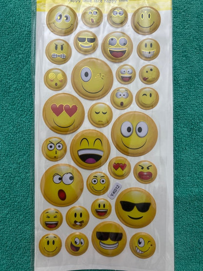 MRP40 Smiley Stickers by Gift Hub Mart