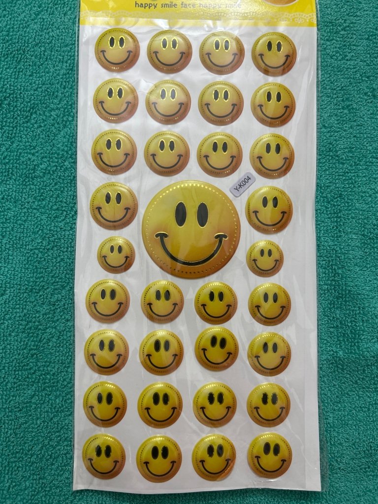 MRP40 Smiley Stickers by Gift Hub Mart