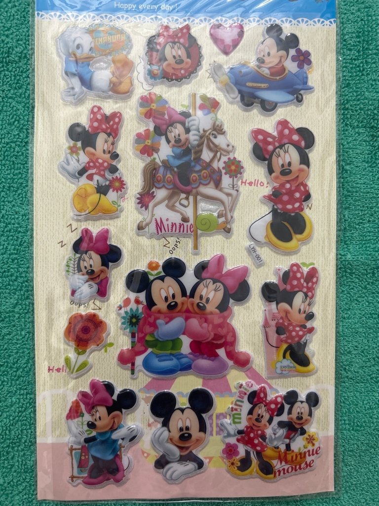 MRP50 Stickers - Mickey & Minnie by Gift Hub Mart