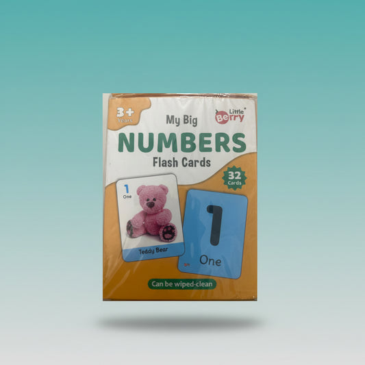 My Big Flash Cards- Numbers (Little Berry by Gift Hub Mart