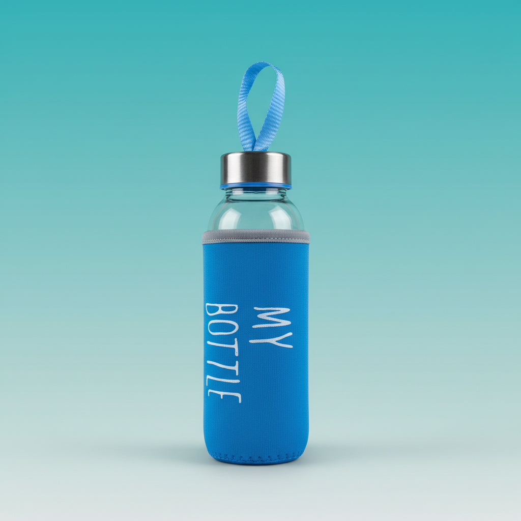 My Bottle Glass Bottle 300 ml by Gift Hub Mart