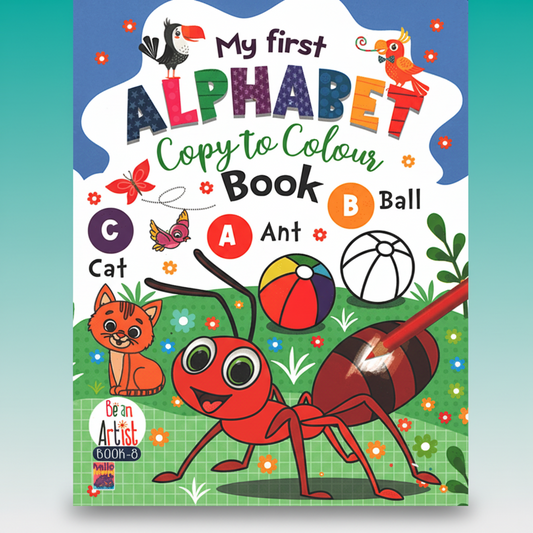 My First Alphabet Copy To Colour 3+ HF by HF