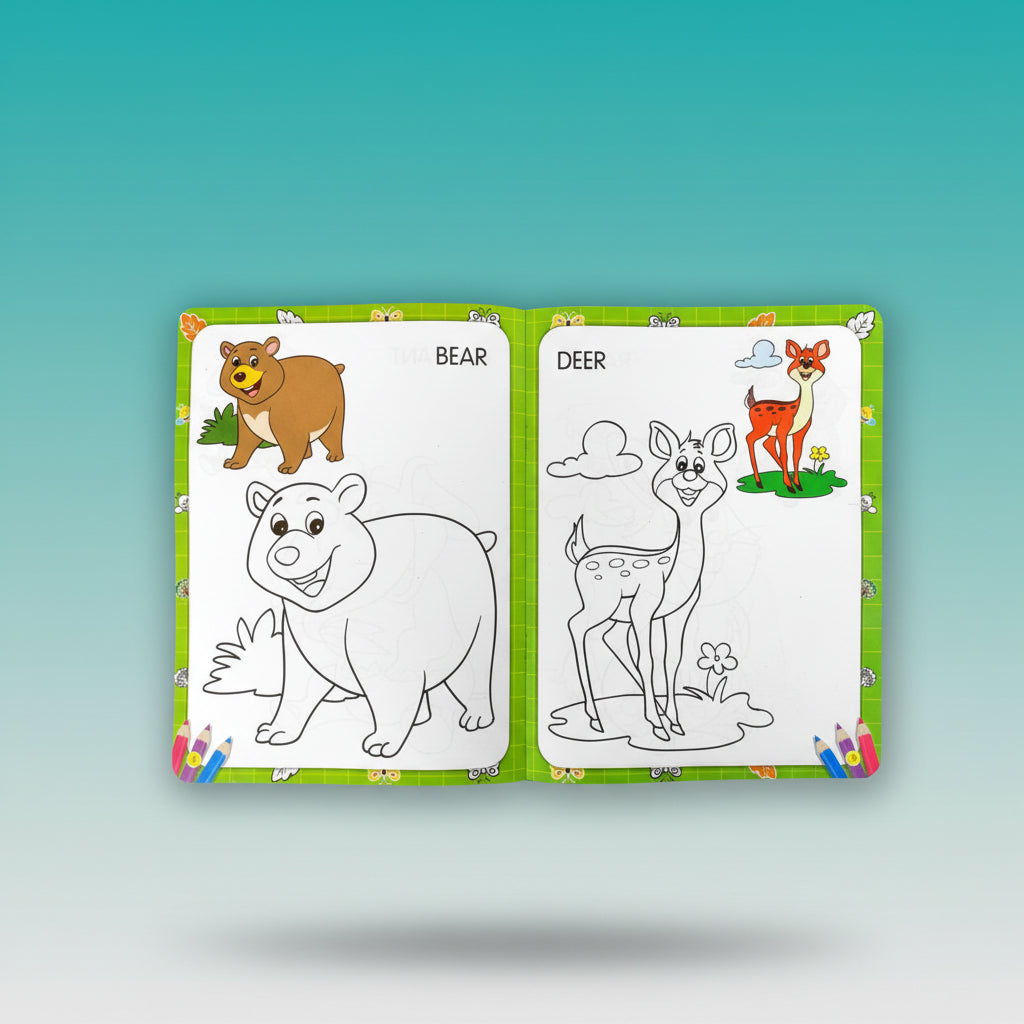 My First Animals Copy To Colour 3+ HF by HF