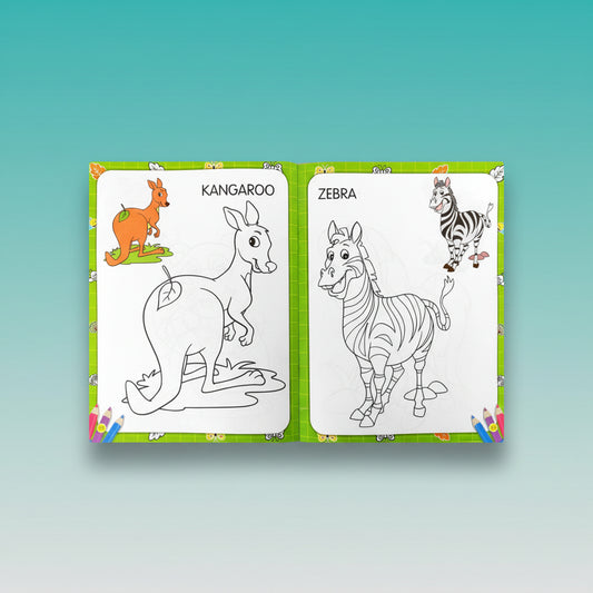 My First Animals Copy To Colour 3+ HF by HF