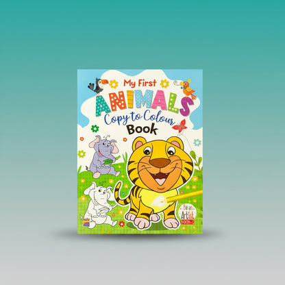 My First Animals Copy To Colour 3+ HF by HF