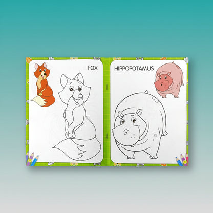 My First Animals Copy To Colour 3+ HF by HF
